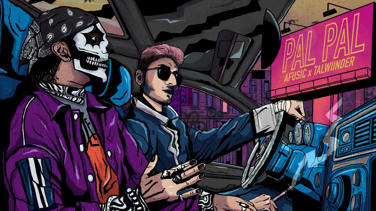 Talwiinder & Afusic - Pal Pal Lyrics 